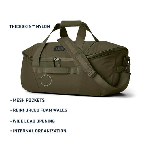 YETI Crossroads Duffel Bag - color: Olive, size: 60L