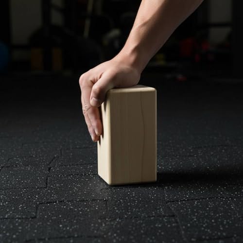harayaa Climbing Training Board Exercise Block Solid Wood Strength Compact Ergonomic Fitness Gripper Lightweight Versatile Athletic Training Accessory Suitable for Home Gym Travel