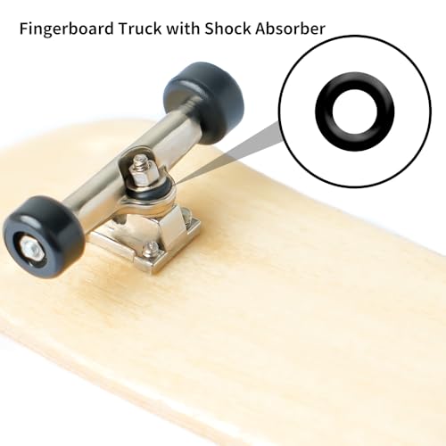 3 PCS Pro 32mm Fingerboard Wooden Board Professional Mini Finger Skateboard Set of 3 - color: Fingerboard-3pcs
