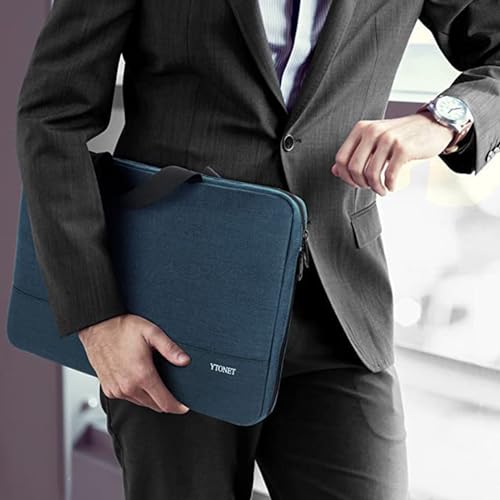 Ytonet Laptop Sleeve Case 16 Inch 15-15.6 Inch, Carrying Case with Handle | Compatible with HP Dell Lenovo Asus Notebooks, Laptop Cover, Water Resistant, Slim, TSA, Gifts for Men Women, Deep Teal - color: Deep Teal, size: 16 inch