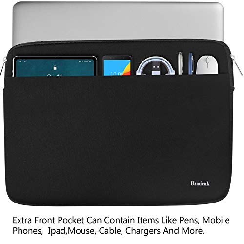 Laptop Sleeve 13.3 inch, Shockproof Protective Cover Carrying Computer Bag | Laptop Sleeve, Briefcase Computer Cover Carrying Notebook Bag for 15" HP, ASUS, Dell, Lenovo, Acer - color: Black, size: 13.3 inch