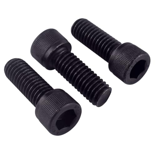 10Pcs 5/16-18 x 2" Socket Head Cap Screws Bolts, 12.9 Grade Alloy Steel Black Oxide Finish, Allen Hex Drive, UNC Coarse Full Thread - size: 5/16-18 x 2" (10PCS)