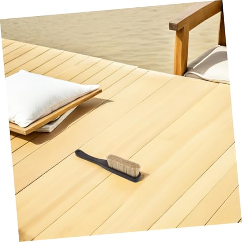 BESPORTBLE Climbers Chalk Brush with Wooden Handle and Boar Hair Bristles for Bouldering and Year- Climbing, Quick Drying Rock Cleaning Tool Suitable for Professional Climbers and Beginners
