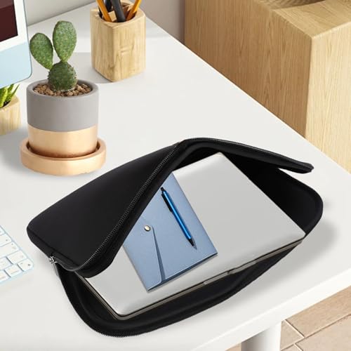 Basic Laptop Sleeve, Water Proof Neoprene Tablet Sleeve Carrying Bag Protective Cover Zippered Top Opening for Travel Business and Academic Use (11 Inch) - size: 11 Inch