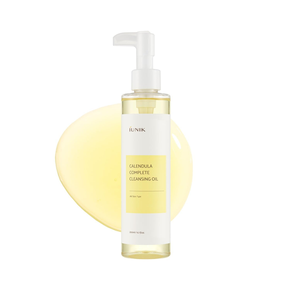 IUNIK Calendula Complete Cleansing Oil - Makeup Remover 6.7 fl oz