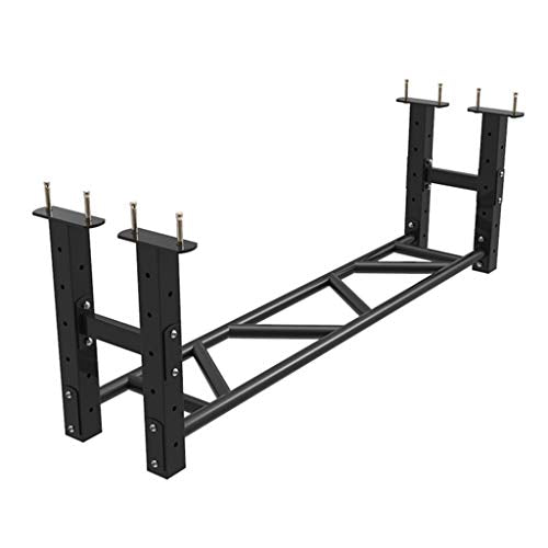 Pull-Up Bars Wall-Mounted Horizontal Bar Safe Fitness, Steel Indoor and Outdoor Climbing Frame, Multifunctional Strength Training Equipment, 2 Styles (Black Style2) - size: Style2