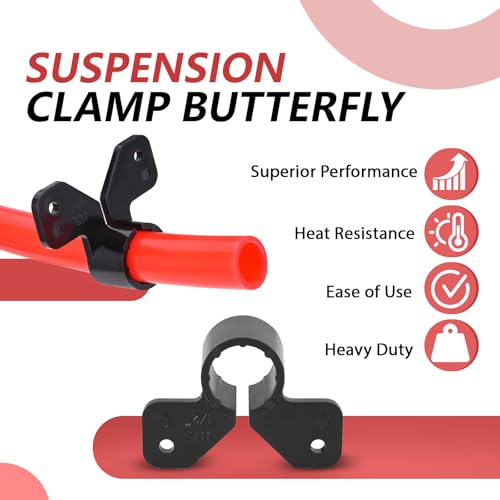 50 Piece EFIELD 3/4-inch Suspension Pipe Clamps For Pex, Copper, CPVC Pipe | PPSU1807061(50) - size: 3/4''-P50, style: Suspension