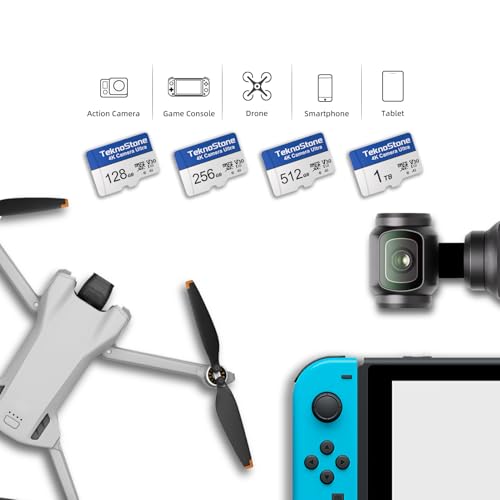 128GB Camera MicroSDXC TF Memory Card with Adapter 1 Pack | 180MB/s Read 130MB/s Write UHS-I C10 U3 V30 A2 4K/5K UHD for GoPro DJI Insta360 Dash Cams Security Cameras Drone - size: Camera 128GB