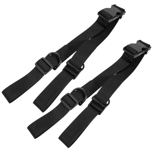 2pcs Thickened Fixed Straps with Quick Release Buckle, Sturdy Cargo Securing Bundle Ropes for Backpacks, Yoga Mats, and Tent Fastening