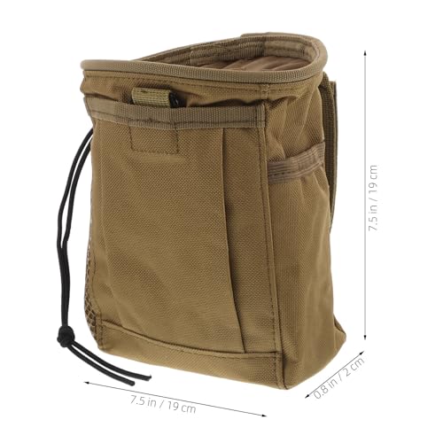 Lightweight Outdoor Utility Pouch Multipurpose Fanny Pack with Drawstring Chalk Holder Adjustable Waist Pouch for Hiking and Outdoor Activities Made of Sturdy Oxford Cloth