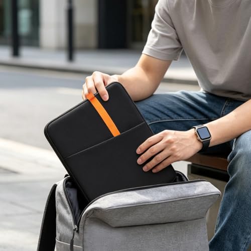 NIDOO 16 inch Laptop Sleeve Computer Carrying Case Cover for 16" Lenovo ThinkBook 16p E16 L16 T16 Z16/ ThinkBook 16 Gen 8 / Dell Pro 16 Plus /16" MacBook Pro M4 M5 Pro Max/HP ASUS Samsung, Black - color: Black, size: 16 Inch