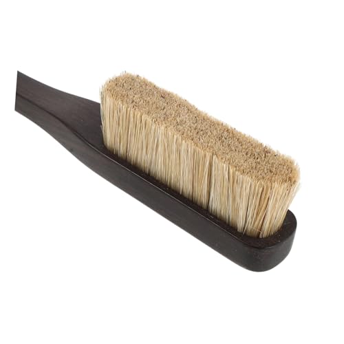 BESPORTBLE Climbers Chalk Brush with Wooden Handle and Boar Hair Bristles for Bouldering and Year- Climbing, Quick Drying Rock Cleaning Tool Suitable for Professional Climbers and Beginners