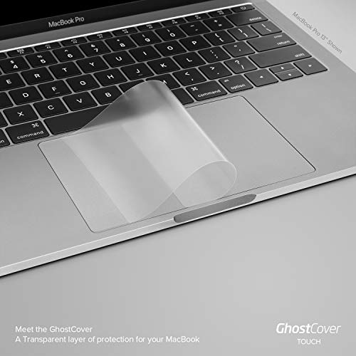 UPPERCASE GhostCover Touch Premium Trackpad Protector with Matte Finish (Retina MacBook Air 13" (2018 2019), Matte Clear A1932) - size: Retina MacBook Air 13" (2018-2019)
