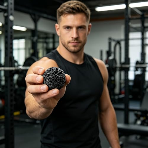 Round Stone Hand Grip Multipurpose Conditioning Tool Hand Calluses Polishing Grip Trainer Easy to Use Muscle Strength Training Massage Ball - color: 3cm