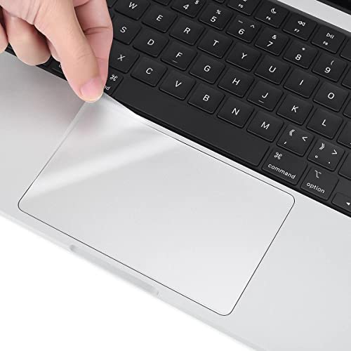 [2PCS] MacBook Pro 14 Trackpad Protector Cover for 2026-2021 MacBook Pro 14 inch M5 M4 M3 M2 M1 A3427 A3426 A3112 A3434 A3401 A3185 A2918 A2992 A2442 Anti-Scratch Waterproof Touch Pad Skin Cover,Clear - size: 2021-2025 MacBook Pro 14"