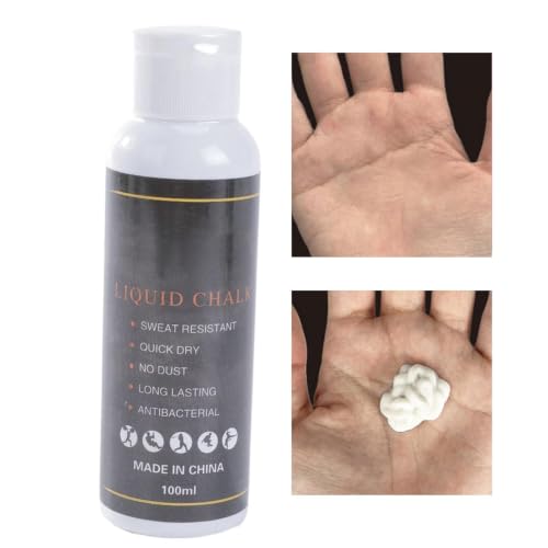 Chalk Liquid Grip Enhancer Sports – Powder Grip Enhancer Chalk Liquid for | Grip Enhancer Chalk Liquid for Rock Climbing Badminton Weightlifting | Gymnastics Fitness Tennis Golf Chalk Liquid Grip - color: 100ML