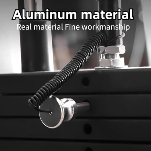 Gym Pin, Universal Aluminum Alloy Weight Stack Pin with Pull Rope for Fitness Equipment Pin Training - color: Red 10*125mm