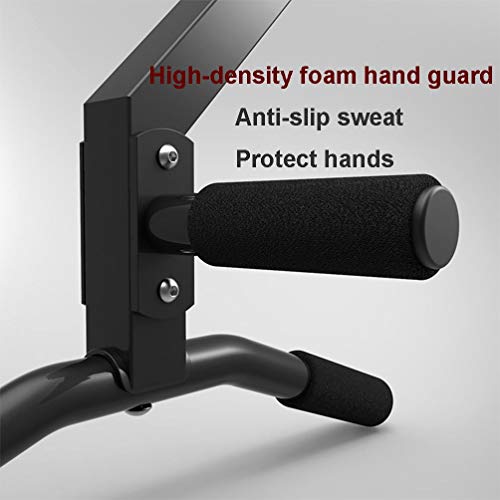 Pull-Up Bars Wall-Mounted Horizontal Bar, Steel Chin Bar, Ceiling Suspension Bar with Swing, Multifunctional Sports Fitness Equipment, Load 250Kg