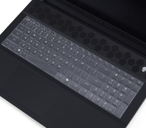 Keyboard Cover for 18" Dell Alienware M18 R2 M18 R1 Series Gaming Laptop, Alienware M18 R2 Keyboard Skin Protector - TPU - size: 18" (M18 R1/R2)
