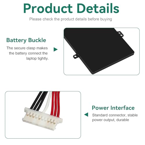 Futurebatt 5376275P Laptop Battery Replacement for Gateway GWTN141-10BK GWTN141-4 GWTN156-5BL GWTN141-2BL GWTN156-5BL UTL-509068-3S NV-509067-3S Series UTL-509068-3S NV-509067-3S - size: 5376275P 12.20, 4.92, 0.94in