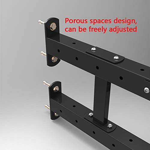 Pull-Up Bars Wall-Mounted Horizontal Bar Safe Fitness, Steel Indoor and Outdoor Climbing Frame, Multifunctional Strength Training Equipment, 2 Styles (Black Style2) - size: Style2