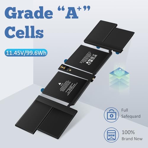 TREE.NB A2485 A2527 Laptop Battery for Apple MacBook Pro 16 inch A2485 (Late 2021) EMC3651, EMC3651 MK1E3LL/A MK183LL/A MK1F3LL/A MK193LL/A MK1H3LL/A MK1A3LL/A - size: 11.97x3.58x0.33inch A2527