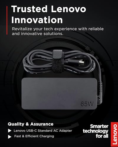 Lenovo USB-C 65W AC Adapter (UL) - 65 W - 5 V DC Output (Pack of 2) - size: Adapter - 65 W (Pack of 2)