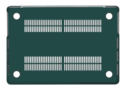 UESWILL Compatible with MacBook Pro 14 inch Case 2026-2021 Release with M5 M4 M3 M2 M1 Pro Max chip & Touch ID, Laptop Matte Hard Shell Protective Cover, Peacock Green - color: Peacock Green, size: MacBook Pro 14" (M1 M2 M3 M4 M5)