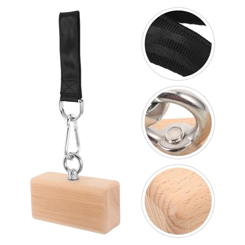 VICASKY Grip Strength Trainer Made of Sturdy Wood Wooden with Adjustable Resistance and Modular Design and Lifting, Ergonomic Block Shape for Gym Grip Training for Athletes and Climbers