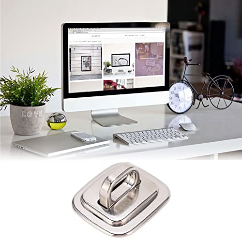 Laptop Anchor Plate, Anti Theft Security Anchor Base Universal Computer Lock Fixed Plate for Laptops Tablets Monitors Smart Phone