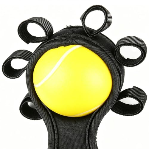 Grip Strength Ball Finger Muscle Trainer Tool | Finger Strengthening Tool for Workout Outdoor Weightlifting Rock Climbing Home Fitness Gym Office - color: Yellow
