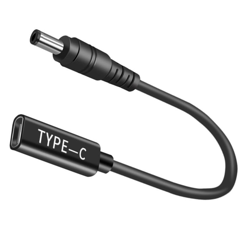 100W PD 4.5 X 3.0mm Barrel to USB C Cable, 4.5x3mm to USB C Female Laptop Charger 19.5V, Type C male input to DC 4.5x3.0mm Adapter male power charging Cable made for Dell Inspiron Vostro Laptop Series - style: 4.5x3.0mm for Dell