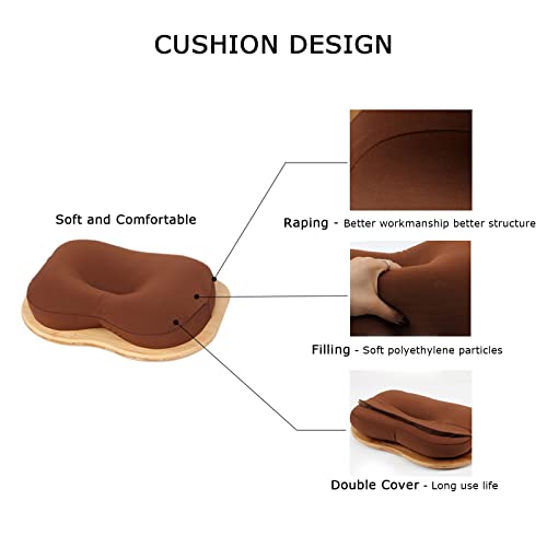 SUMISKY Lap Desk for 14" Laptops-Bamboo Laptop Desk with Cushion & Phone Holder, Portable Laptop Stand with Tray, 15x11 Inches with Bag - size: S(15"x11") with Bag