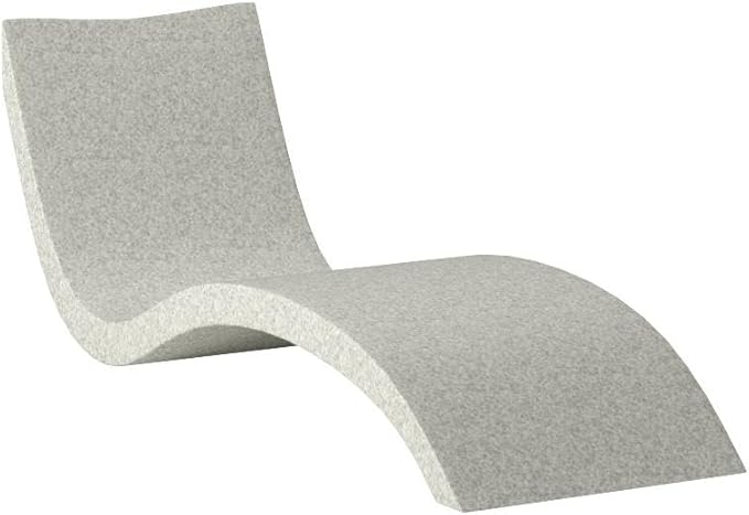 Ledge Lounger - Signature Chaise - Inside Pool & Sun Shelf Lounge Chair - Designed for Shallow Shelves Up to 9” - Compatible with All Pool Types - Poolside & Sun Deck Tanning - Set of 2 - Sandstone