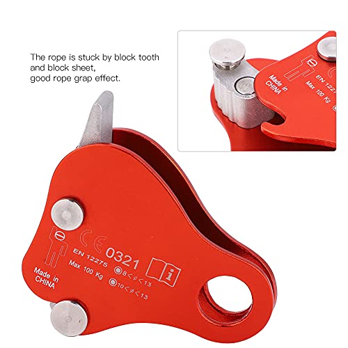 High Altitude Climbing Rope Grab Metal Lock Equipment for Outdoor Mountaineering Rock Climbing