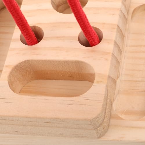 2Pcs Wooden Hangboard Rock Climbing - Hang Board for Climbing | Fingerboard | Arm Workout & Pull-Up Training | Bouldering Present Khaki - color: Beige