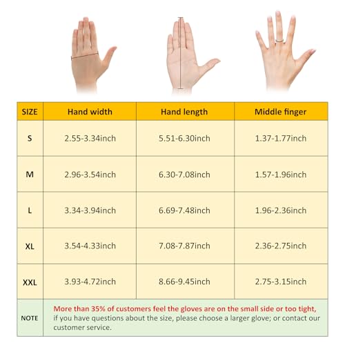 Rehabilitation Robot Gloves, Finger Exerciser for Stroke Recovery Hand Glove Equipment Hand Function Rehabilitation (Orange Left Hand XL) - size: Left Hand XL