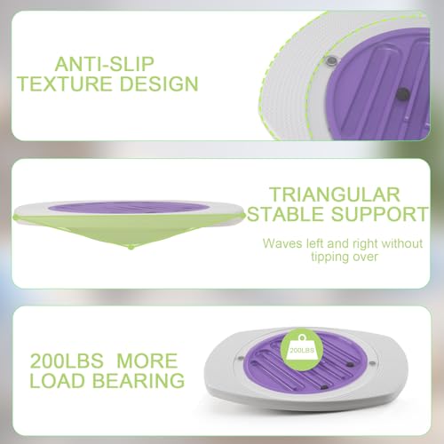 Balance Board with Maze for Kids, Labyrinth Wobble Board Rocking Seesaw Sensory Training with 2 Balls & 2 Replacement Labyrinth Disks, Non-Slip Pedals Indoor Outdoor for Boys Girls - size: Large
