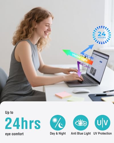 F FORITO Magnetic Anti Blue Light Screen Protector Compatible with MacBook Pro 16 inch(2021-2024, M4, M3, M2, M1), Bubble-Free Install, Removable & Reusable Anti Glare Matte Laptop Screen Shield - size: for MacBook Pro 16"(2021-2024, M1 M2 M3 M4)