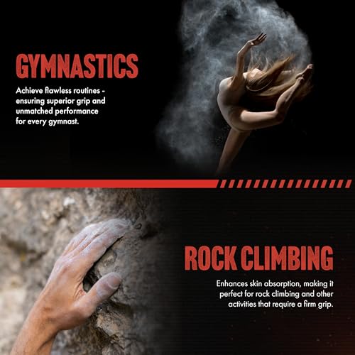 STYK Vaulter Magazine - Enhanced Liquid Chalk, No Mess, Work Out Chalk, Grip Boost, for Weightlifting, Gymnastics, Rock Climbing, Bodybuilding, Pole Vault, Crossfit, and More, Liquid Hand Chalk - style: 95ml Scented
