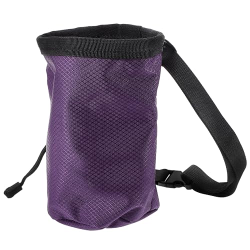 Generic Outdoor Climbing Powder Bag Chalk Bag Bouldering with Large Capacity User-Friendly Ergonomic Design Oxford Cloth and Fleece Material for Outdoor Climbing Activities