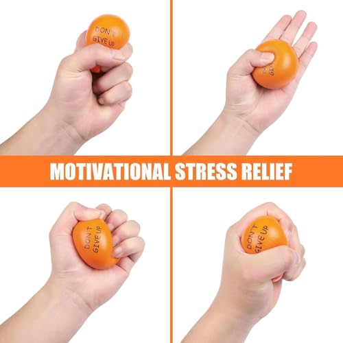 KDG Motivational Stress Balls(20 Pack) for Kids and Adults,Stress Relief Ball with Quetos to Rrelieve Anxiety and Manage Anger - color: 20 Pack