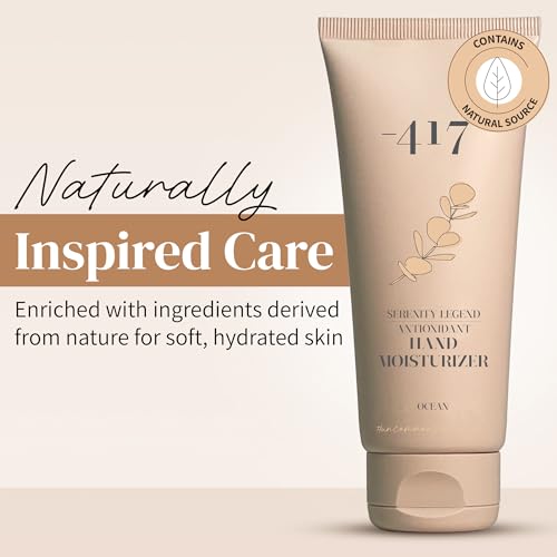 '-417 Dead Sea Cosmetics Anti-Aging Hand Cream For Dry, Cracked Skin & Working Hands features Essential Vitamins & Oils From The Dead Sea, Intensive and Non-Greasy Hand Cream 3.4 oz.