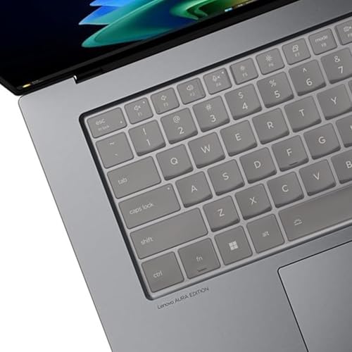 MUBUY Keyboard Cover for Lenovo ThinkPad X9 14 Gen 1, ThinkPad X9 14 Aura 14 Inch & Thinkpad X9 15 Gen 1, ThinkPad X9 15 Aura 15.3 Inch Laptop, US Layout Silicone Keyboard Protective Skin -TPU