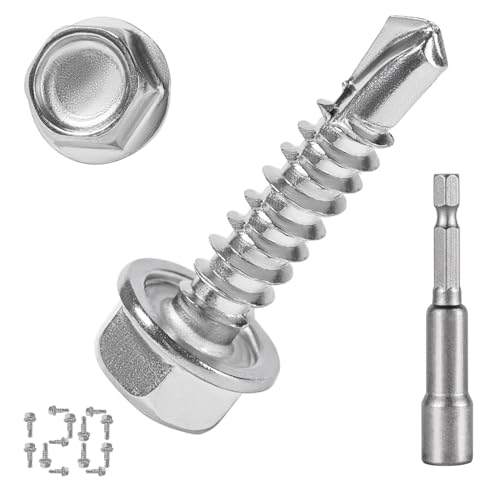 Sheet Metal Screws，Hex #8x3/4‘’（120） | Metal Fastener - color: Hex #8x3/4‘’（120）