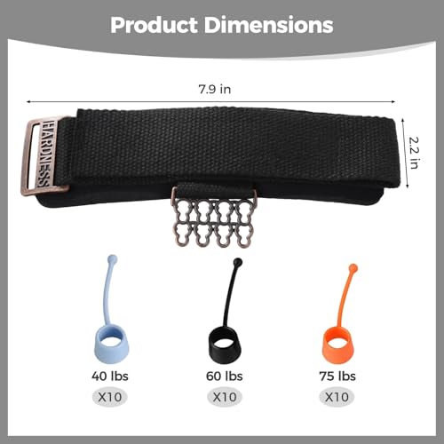 Hand Grip Exerciser Finger Strengthener, Adjustable Hand Strengthener With Silicone Bands 40/60/75 Lbs, Finger Stretcher For Climbing, Exercise, And Injury Rehabilitation