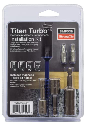 Simpson Strong-Tie TNTINSTALLKIT Titen Turbo Installation Tool Kit