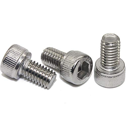 (30 pcs) M6-1.0x8mm Stainless Steel Socket Head Cap Screws,by FullerKreg - size: M6-1.0 x 8MM