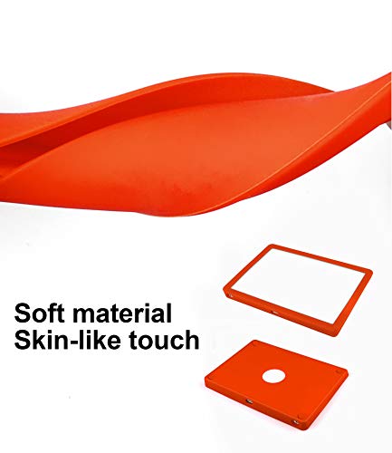 Silicone case for Magic Trackpad 2 Silicon case for Apple Wireless Touchpad Apple Trackpad Protective Cover，Anti-dust and Anti-Scratch Washable Wear-Resistant Silicone Skin (Black) - color: bladk