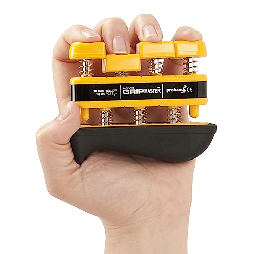 Prohands Gripmaster Medical Hand and Finger Exerciser - size: Set of Three (.75lb/1.5lb/3 Pound)